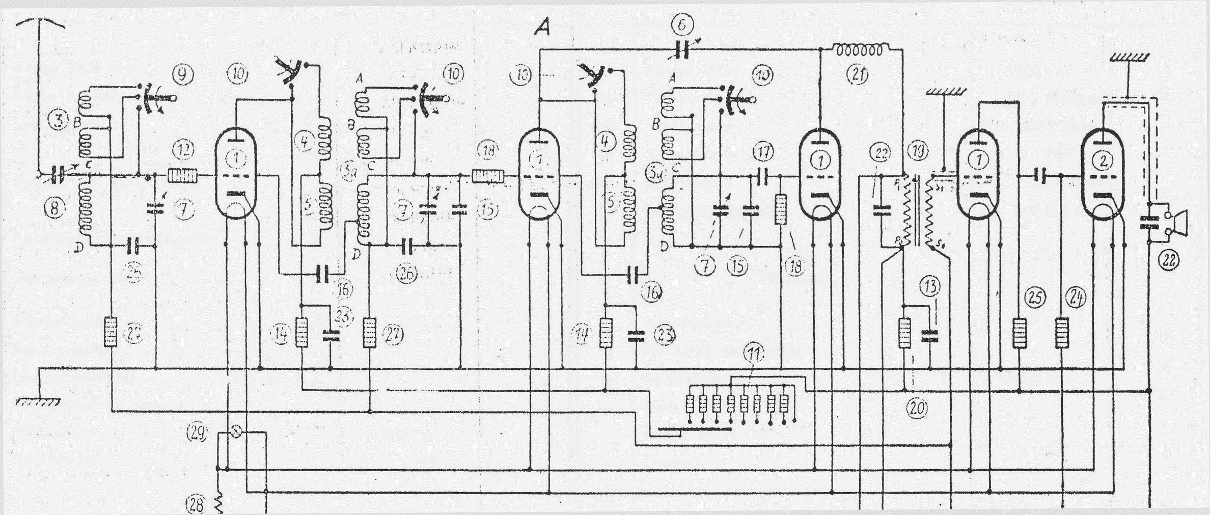 T9W Receiver Circuit
