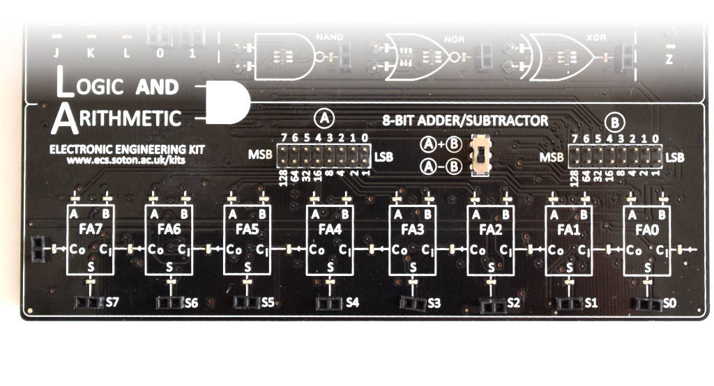 Arithmetic Section of the Logic and Arithmetic Kit