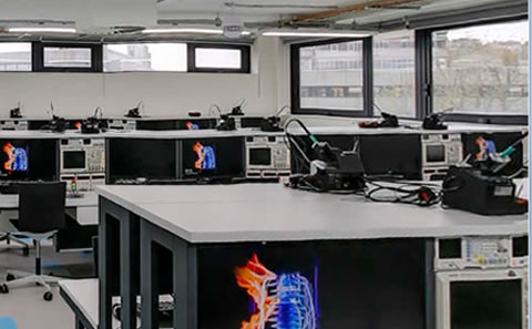 Inside the Southampton University labs